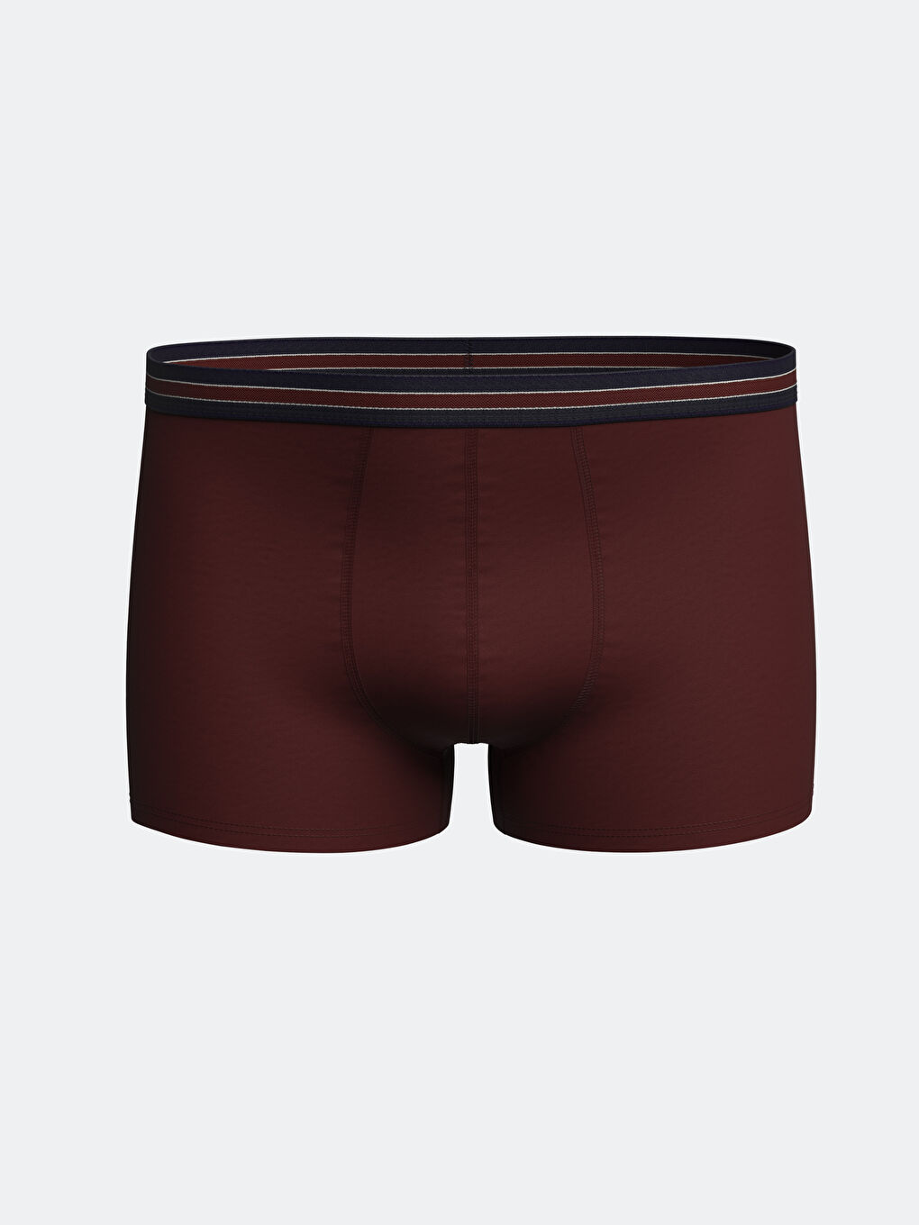 LC WAIKIKI Bordo Standart Kalıp Pamuklu Esnek Erkek Boxer 5'li - 2