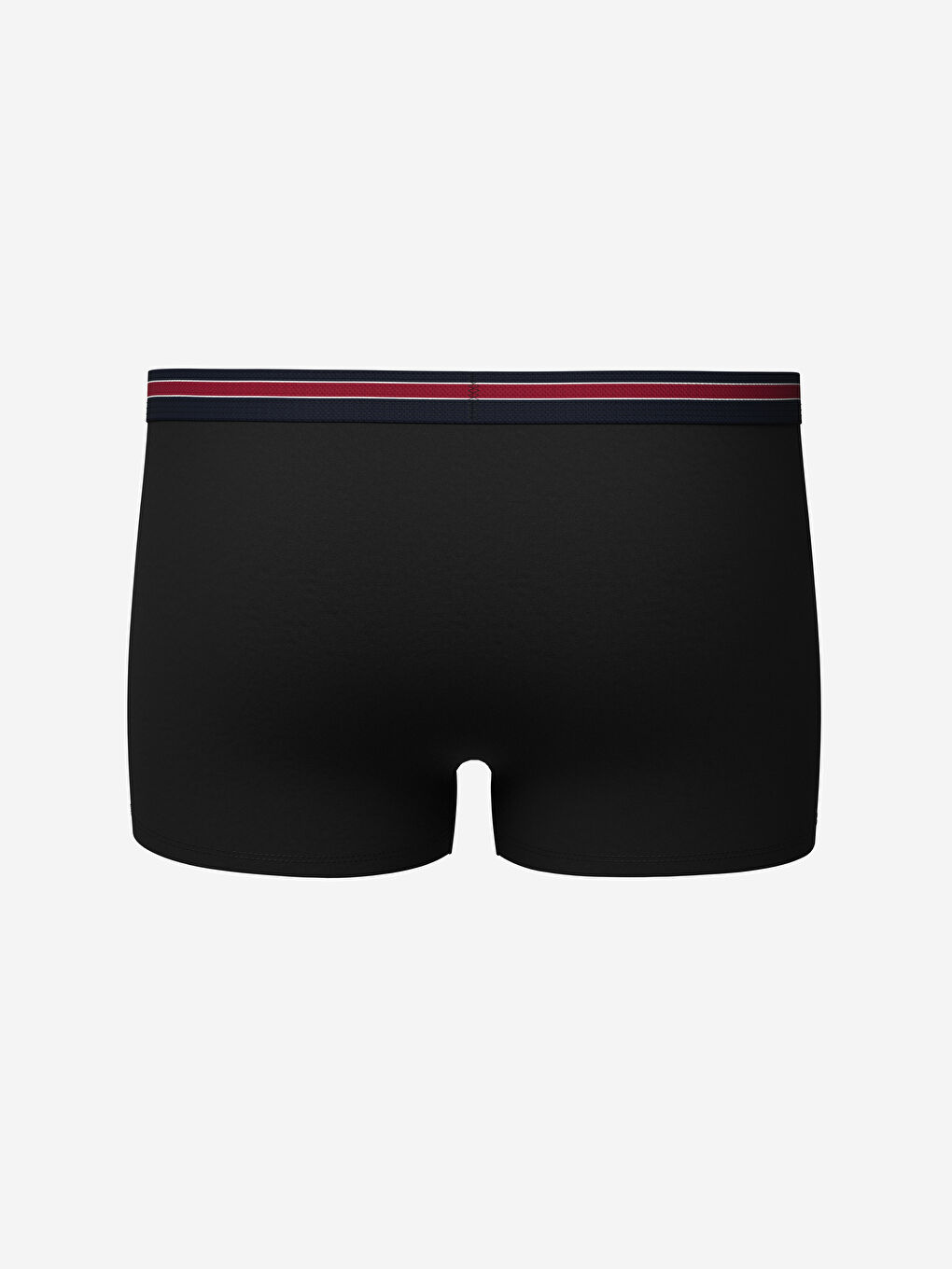 Siyah Standart Kalıp Pamuklu Esnek Erkek Boxer-1