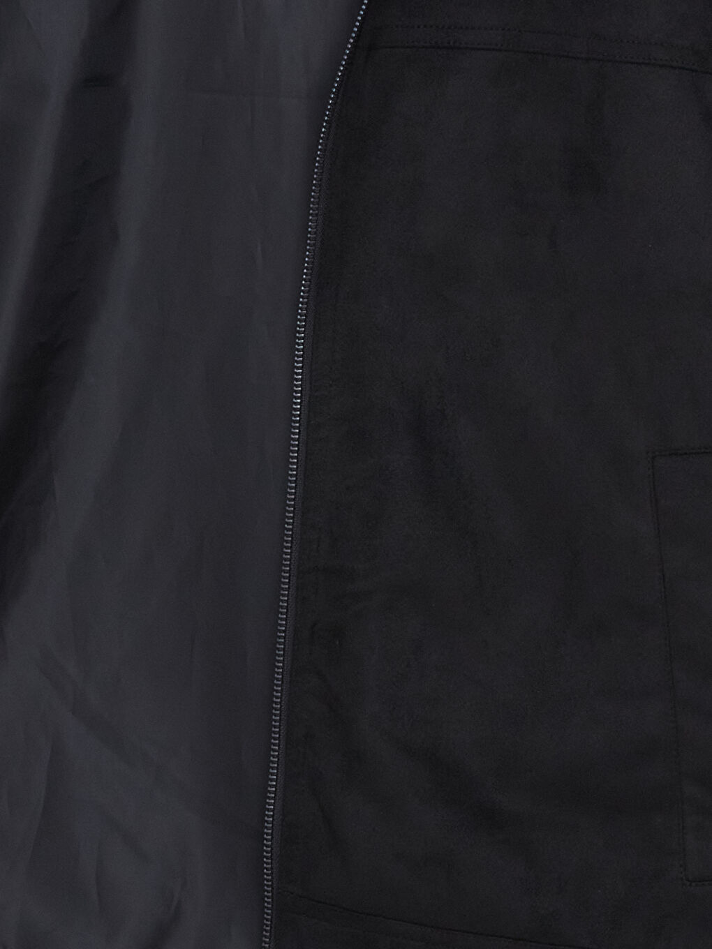 Standard Fit Collared Neck Suede Men's Coat -S50150Z8-CVL