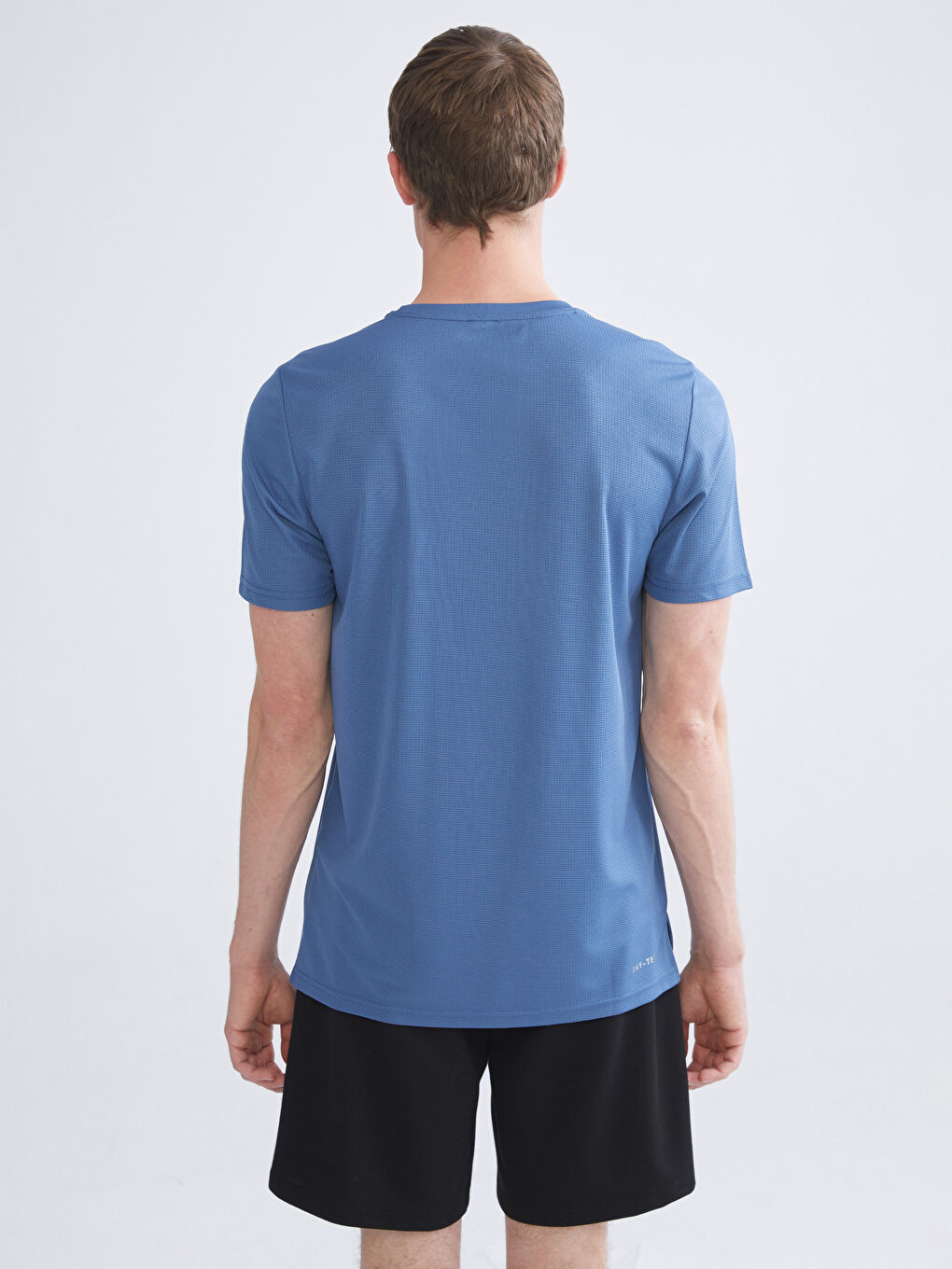 İndigo Bisiklet Yaka Kısa Kollu Erkek Spor Tişört-3