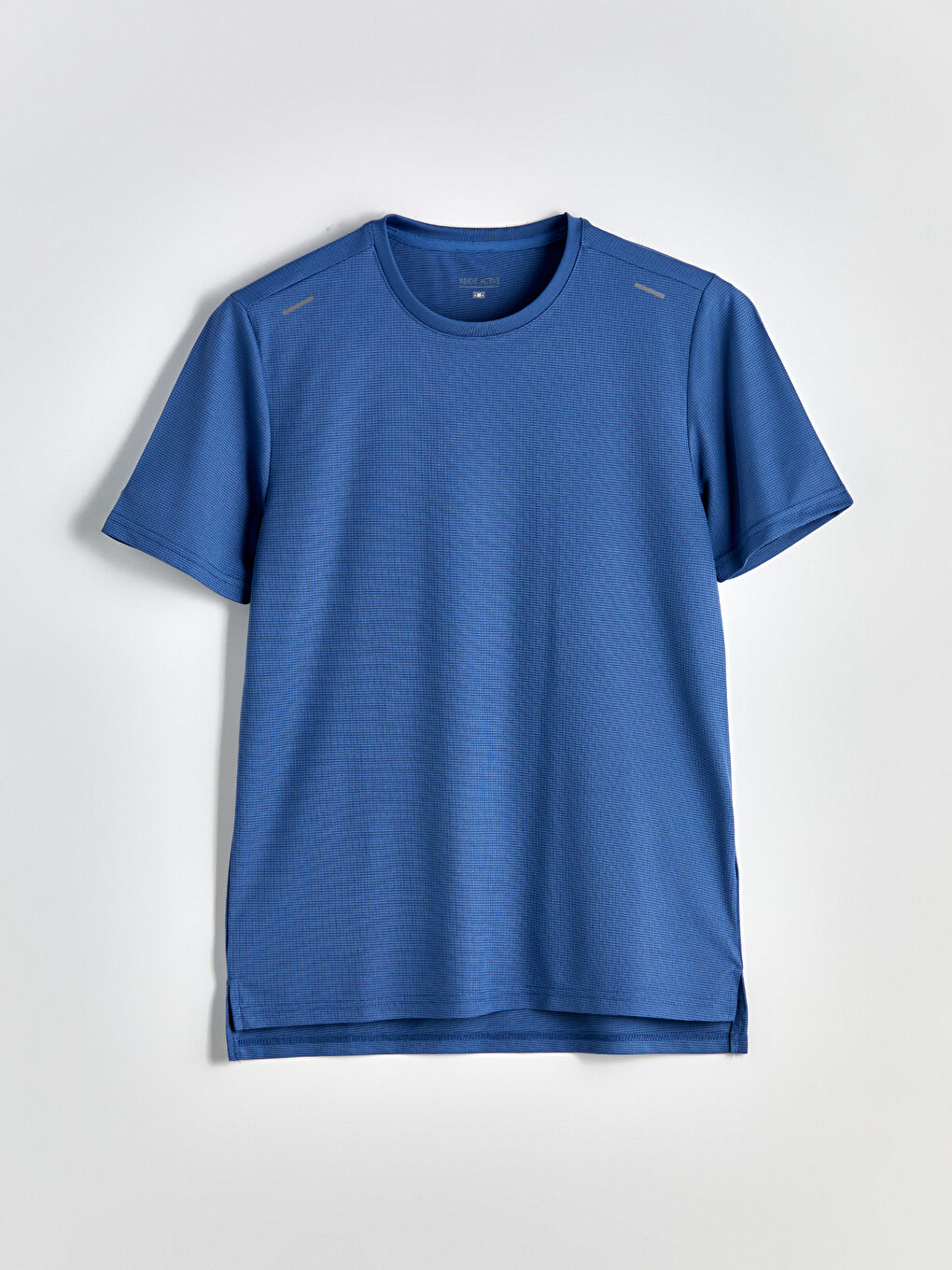 İndigo Bisiklet Yaka Kısa Kollu Erkek Spor Tişört-4