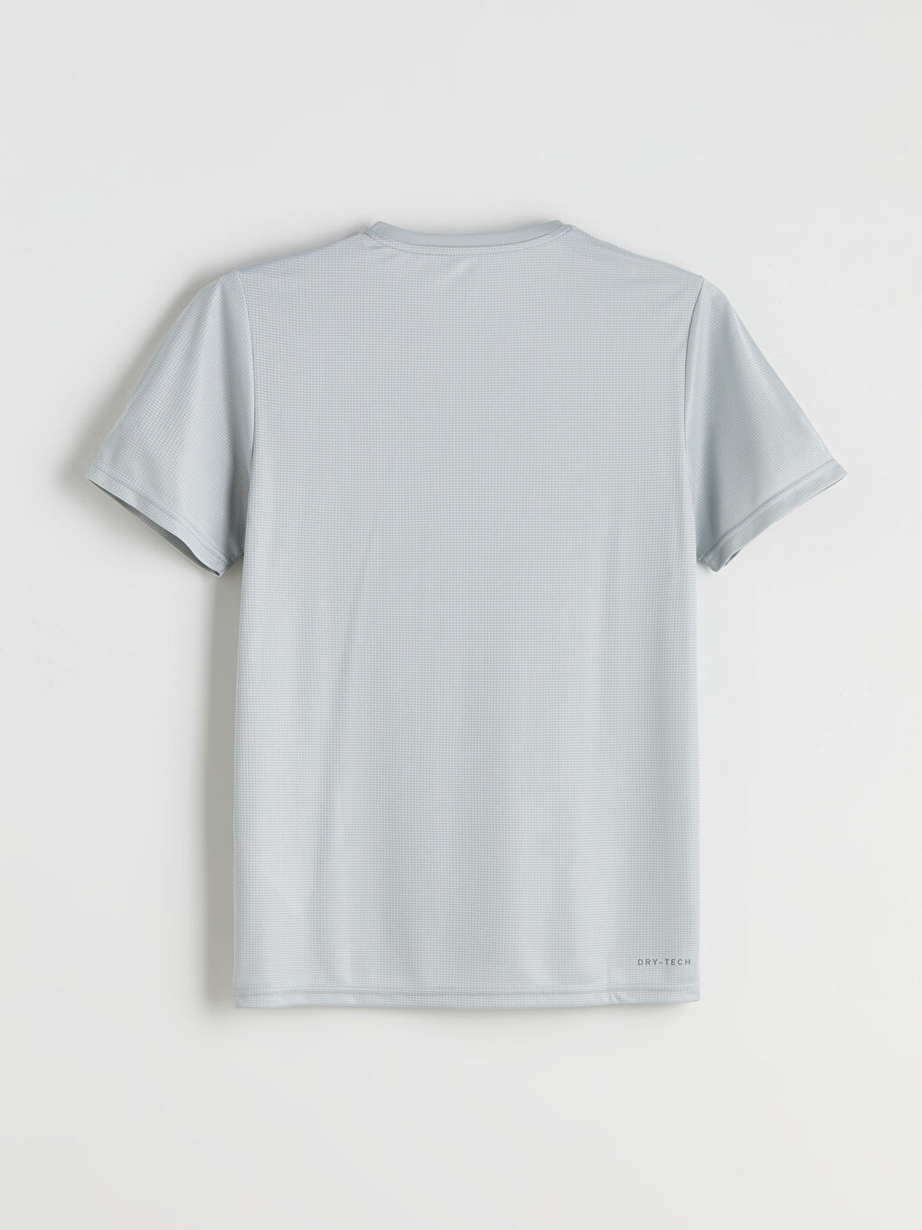 Yeşil Bisiklet Yaka Kısa Kollu Erkek Spor Tişört-5