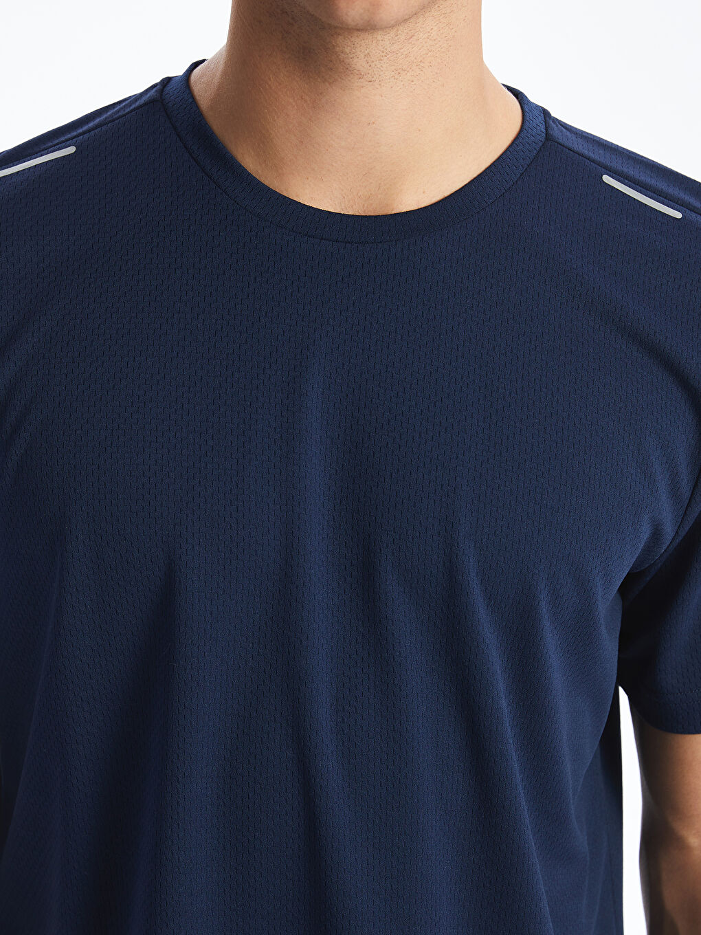 Crew Neck Short Sleeve Men's Sports T-Shirt -S50155Z8-J2J