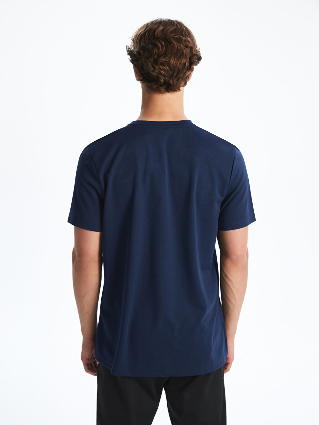 Crew Neck Short Sleeve Men's Sports T-Shirt -S50155Z8-J2J