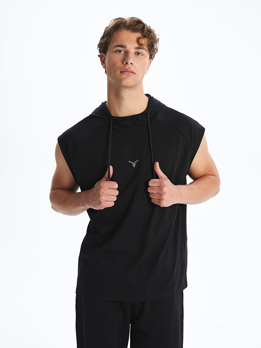 XSIDE ACTIVE Hooded Men's Sleeveless T-Shirt -S50163Z8-CVL