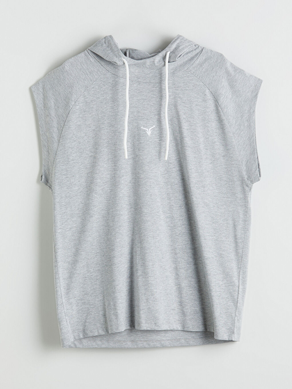 Hooded Men's Sleeveless T-Shirt -S50163Z8-LAK