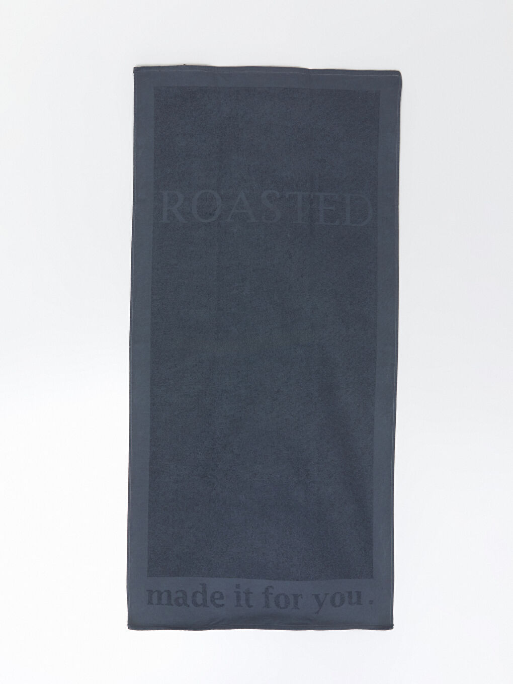 Antrasit Baskılı Erkek Plaj Havlusu 70x150 cm-3