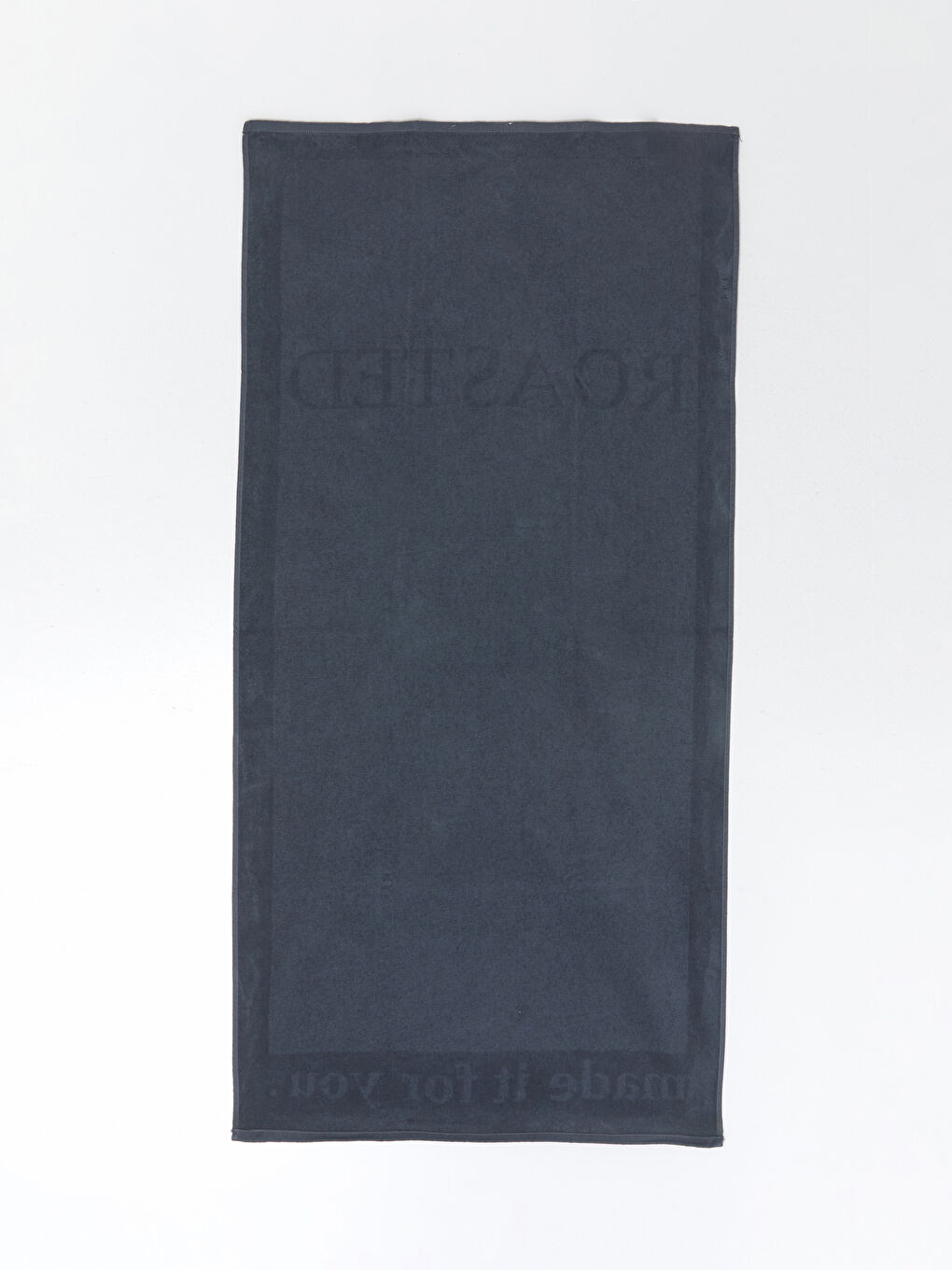 Antrasit Baskılı Erkek Plaj Havlusu 70x150 cm-4