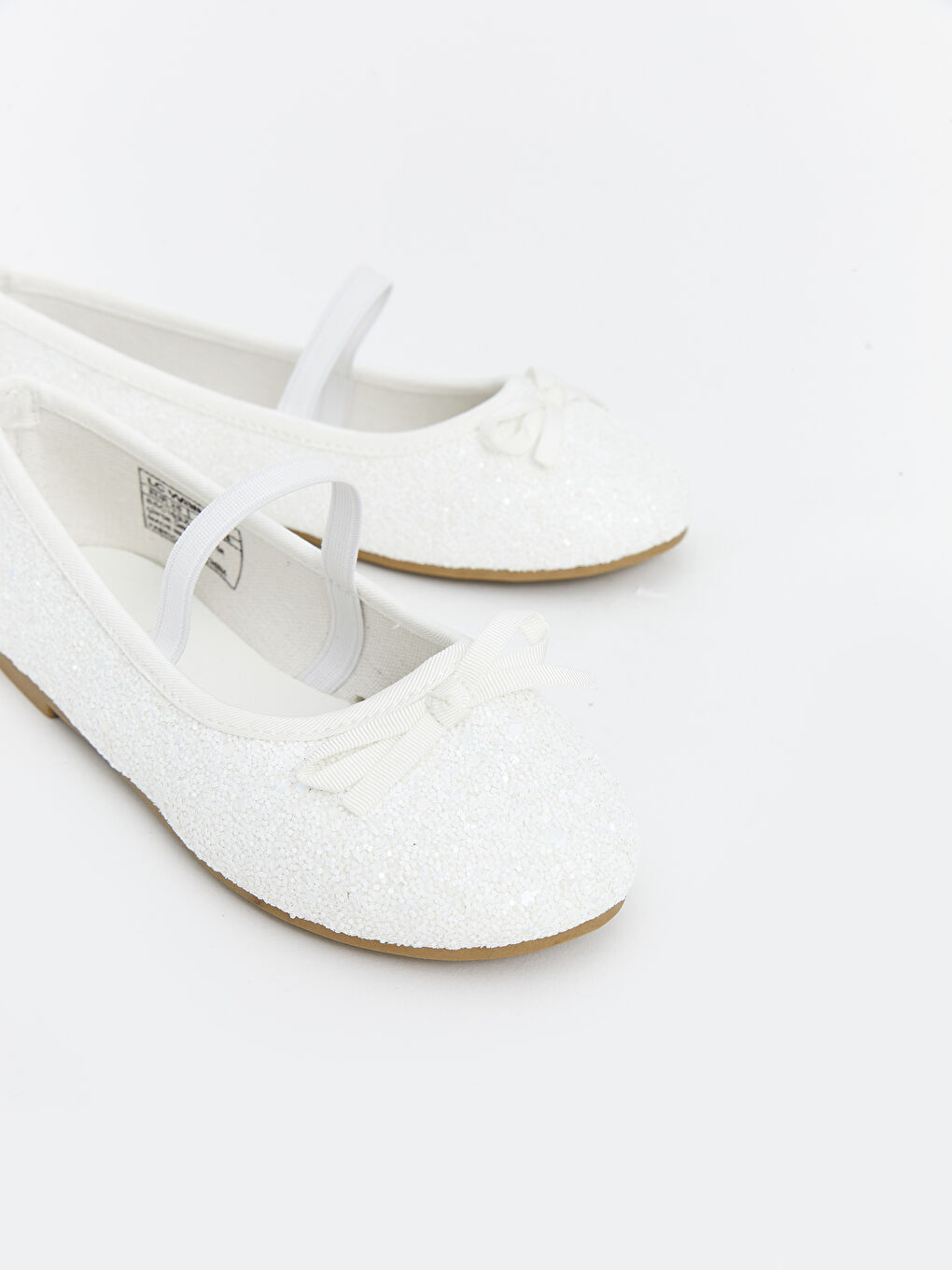 Chaussure Plate pour Fille avec Détail Nœud-2