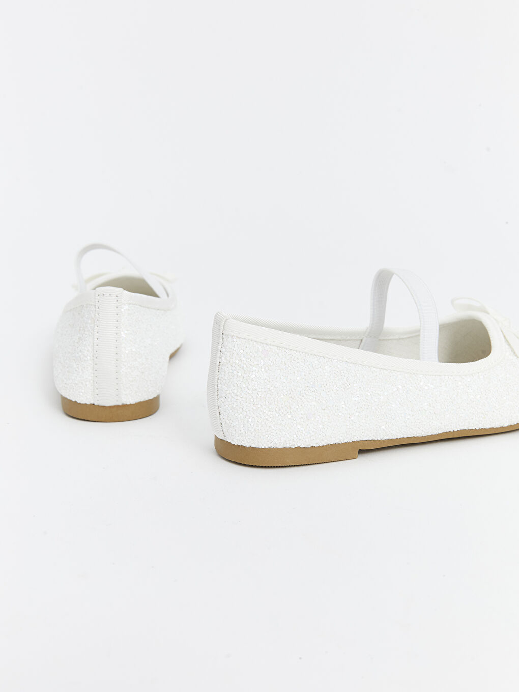 Chaussure Plate pour Fille avec Détail Nœud-4