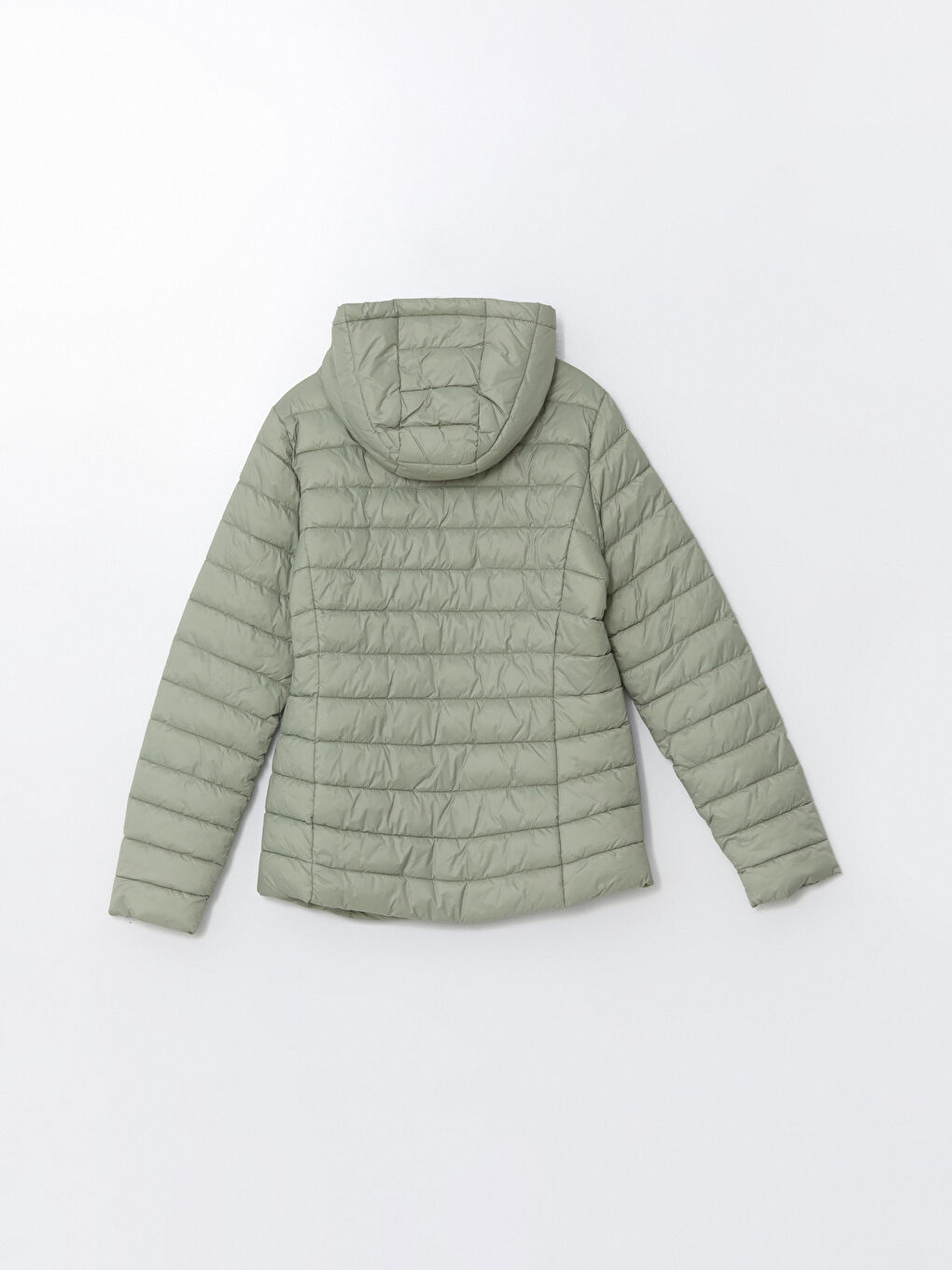 Geacă Matlasată cu Glugă pentru Femei-7