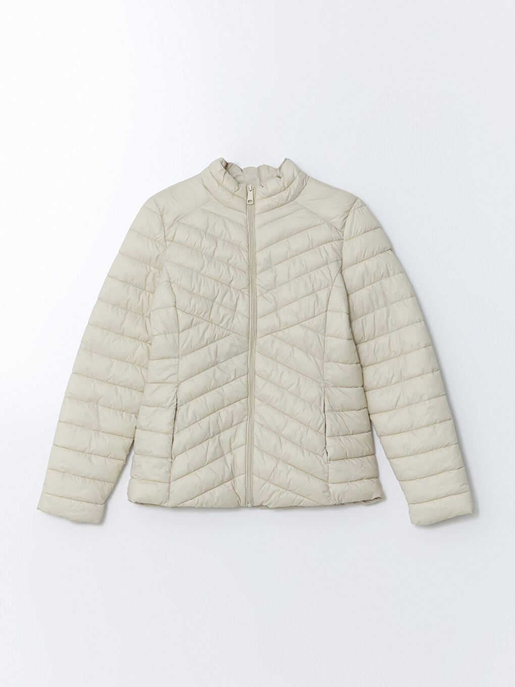 LCWAIKIKI Classic Funnel Neck Women's Puffer Coat -S50199Z8-FWZ