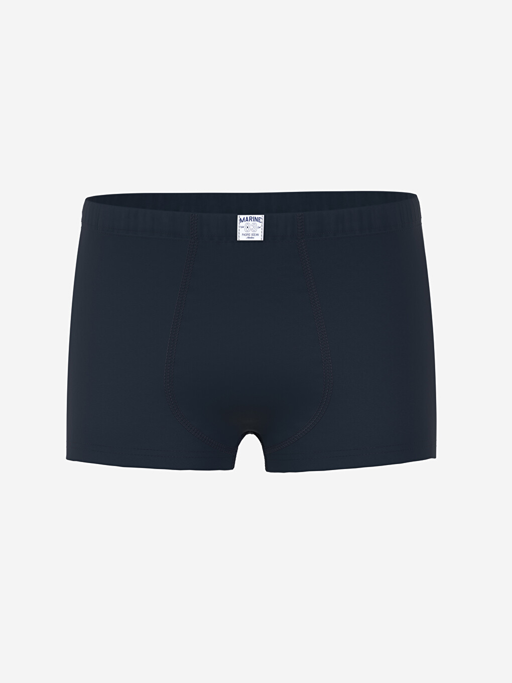 Lacivert Beli Lastikli Erkek Çocuk Boxer