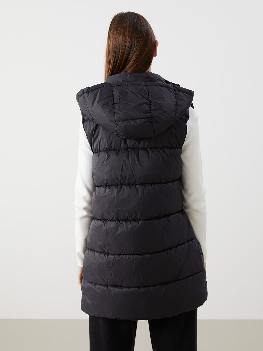 Women's Inflatable Vest With Hood -S50216Z8-CVL