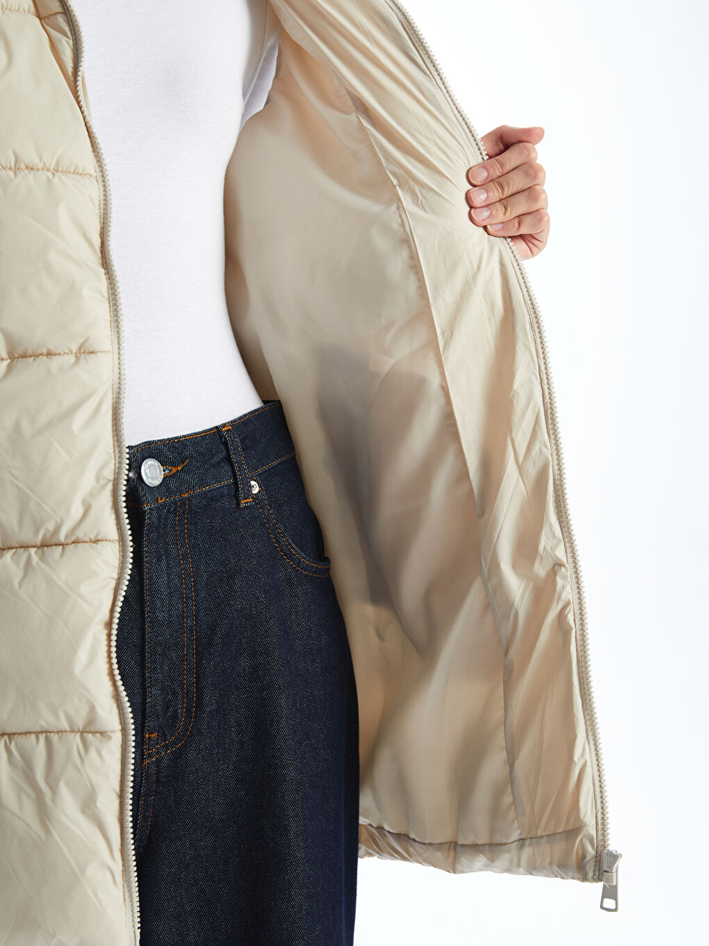 Women's Inflatable Vest With Hood -S50216Z8-FWZ
