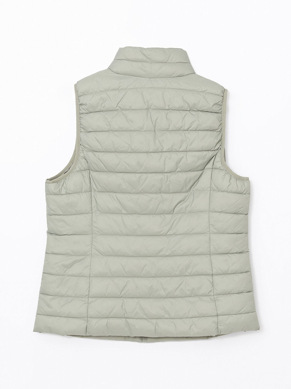 Stand-Up Collar Women'S Puffer Vest -S50230Z8-GGY