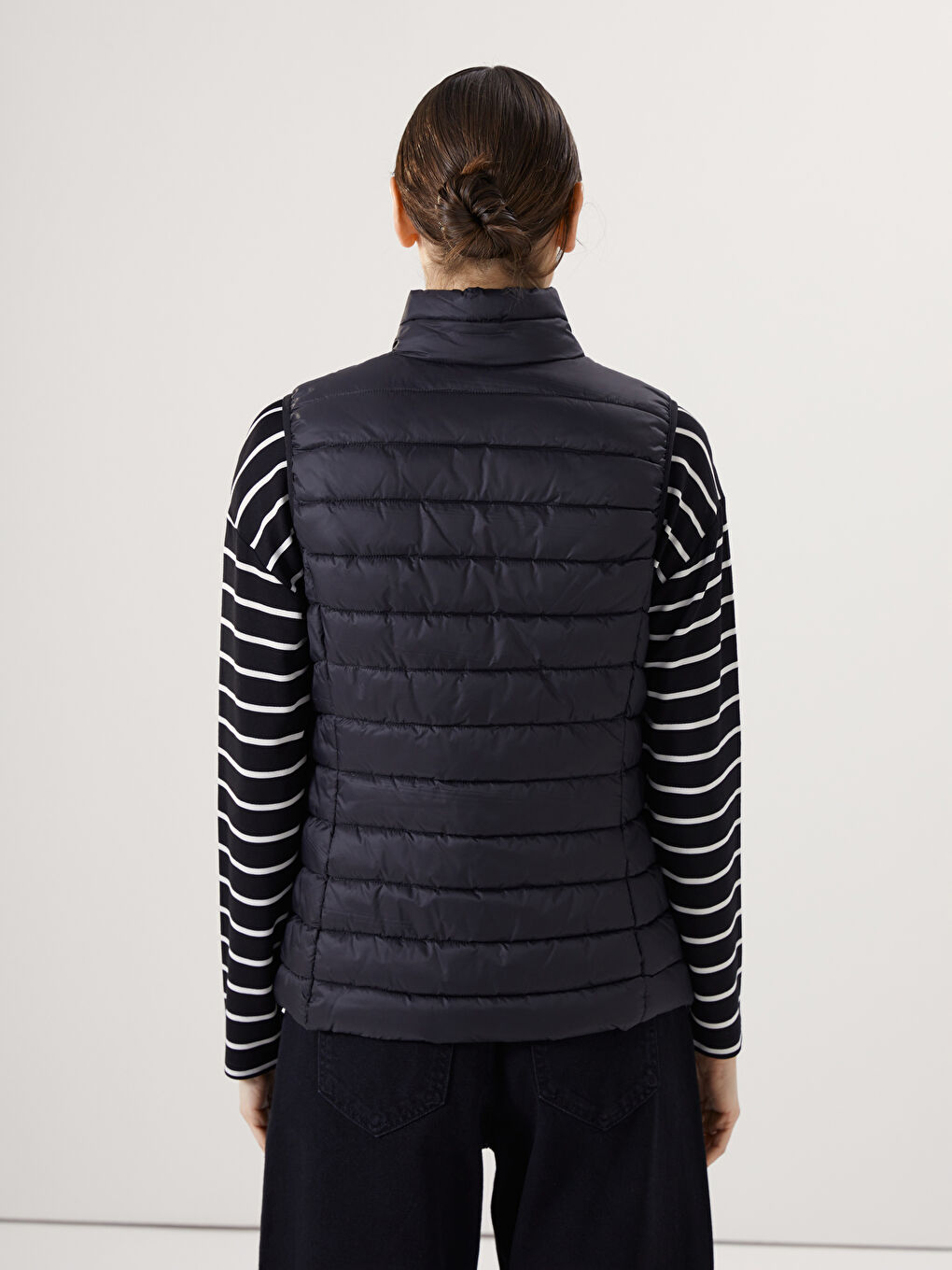 LCWAIKIKI Classic Funnel Neck Women's Puffer Gilet -S50231Z8-CVL