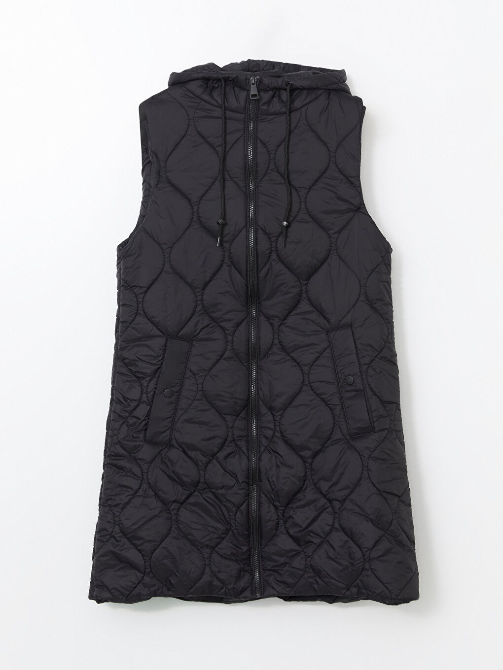 LCWAIKIKI Classic Hooded Quilted Women's Puffer Gilet -S50232Z8-CVL