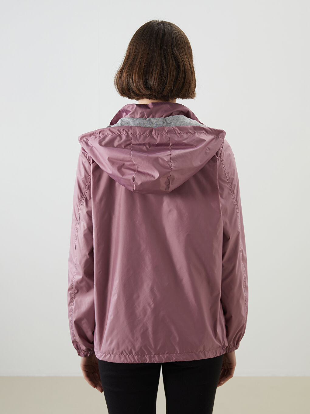 LCWAIKIKI Classic Hooded Women's Raincoat -S50238Z8-G0X