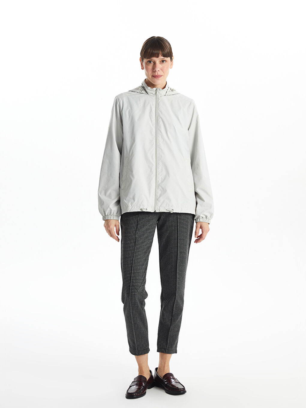Hooded Women's Raincoat -S50239Z8-G5K