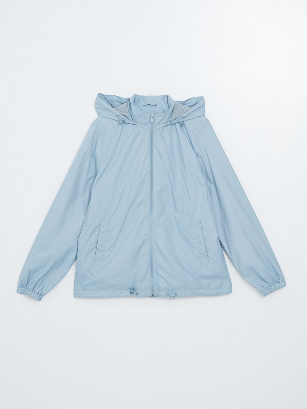 Hooded Women's Raincoat -S50239Z8-GMH