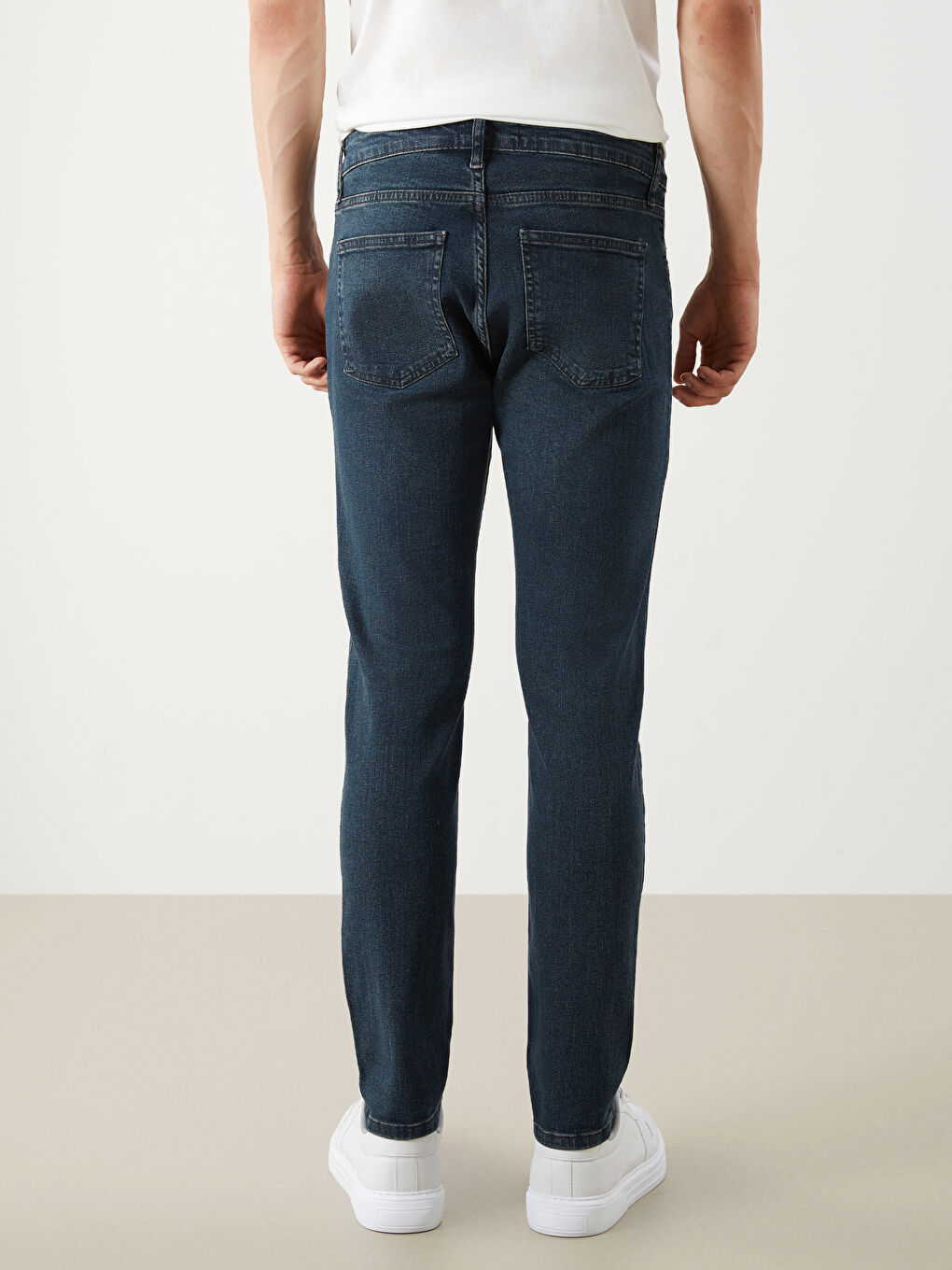 Yeşil 750 Slim Fit Erkek Jean Pantolon-3