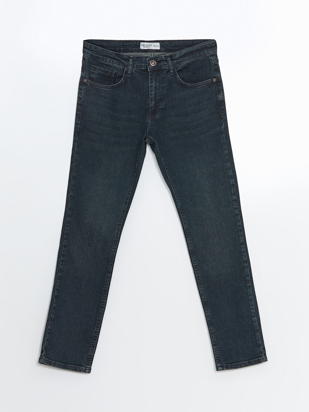 Yeşil 750 Slim Fit Erkek Jean Pantolon-4