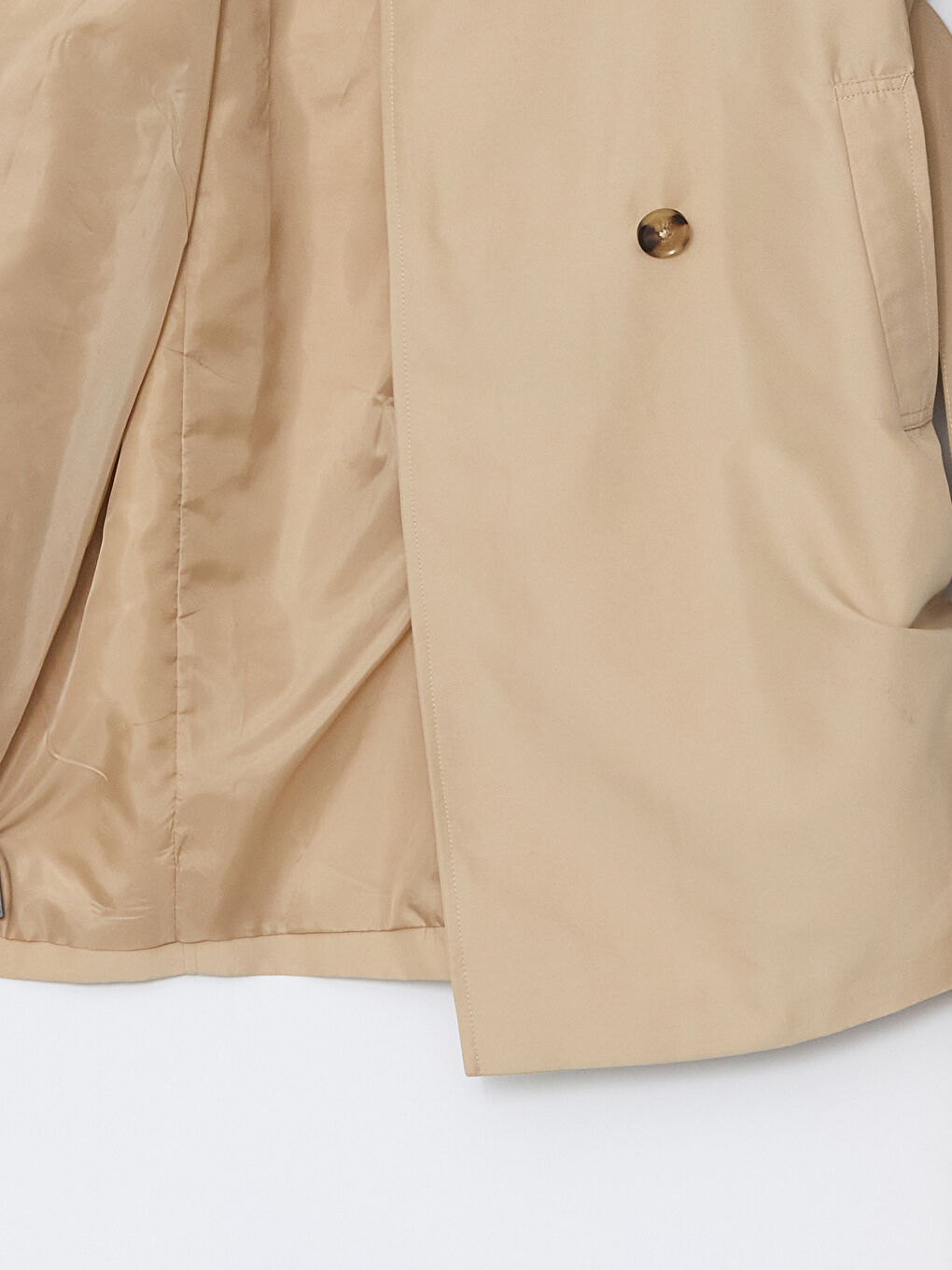 LCWAIKIKI Classic Jacket Neck Women's Trenchcoat -S50243Z8-KNF