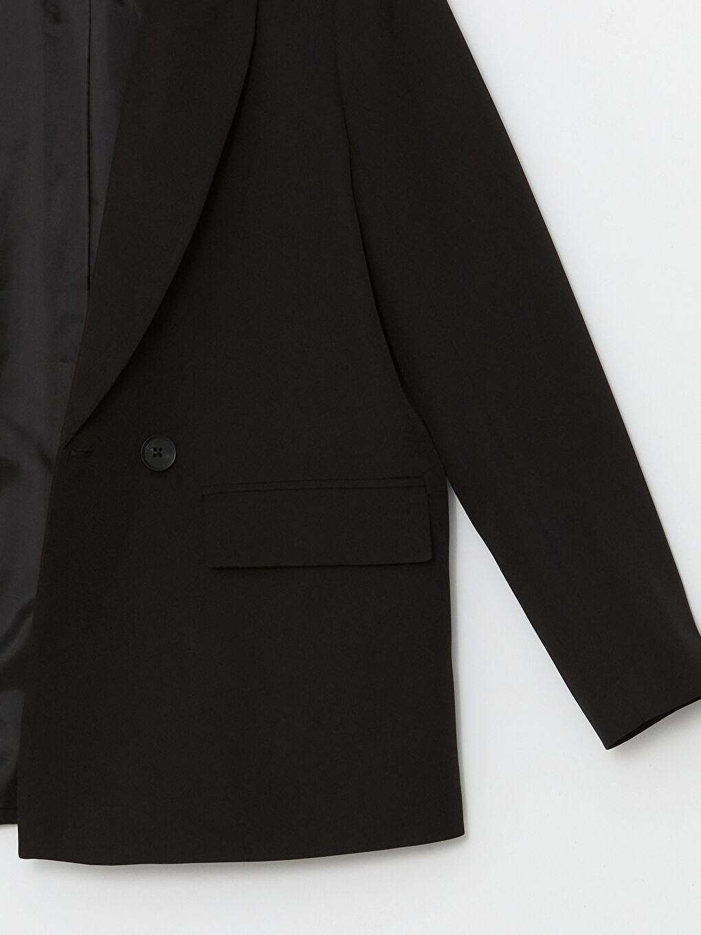 Crepe Women's Blazer Jacket -S50244Z8-CVL