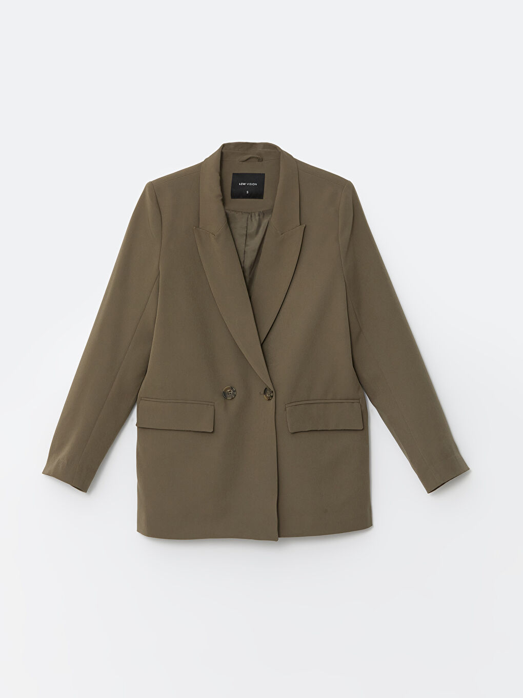Crepe Women's Blazer Jacket -S50244Z8-PVX