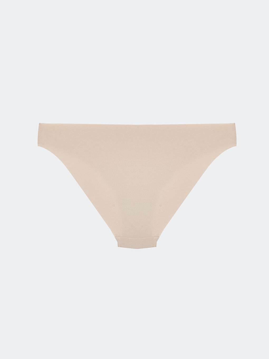 Pembe Düz Lazer Kesim Bikini Külot-1