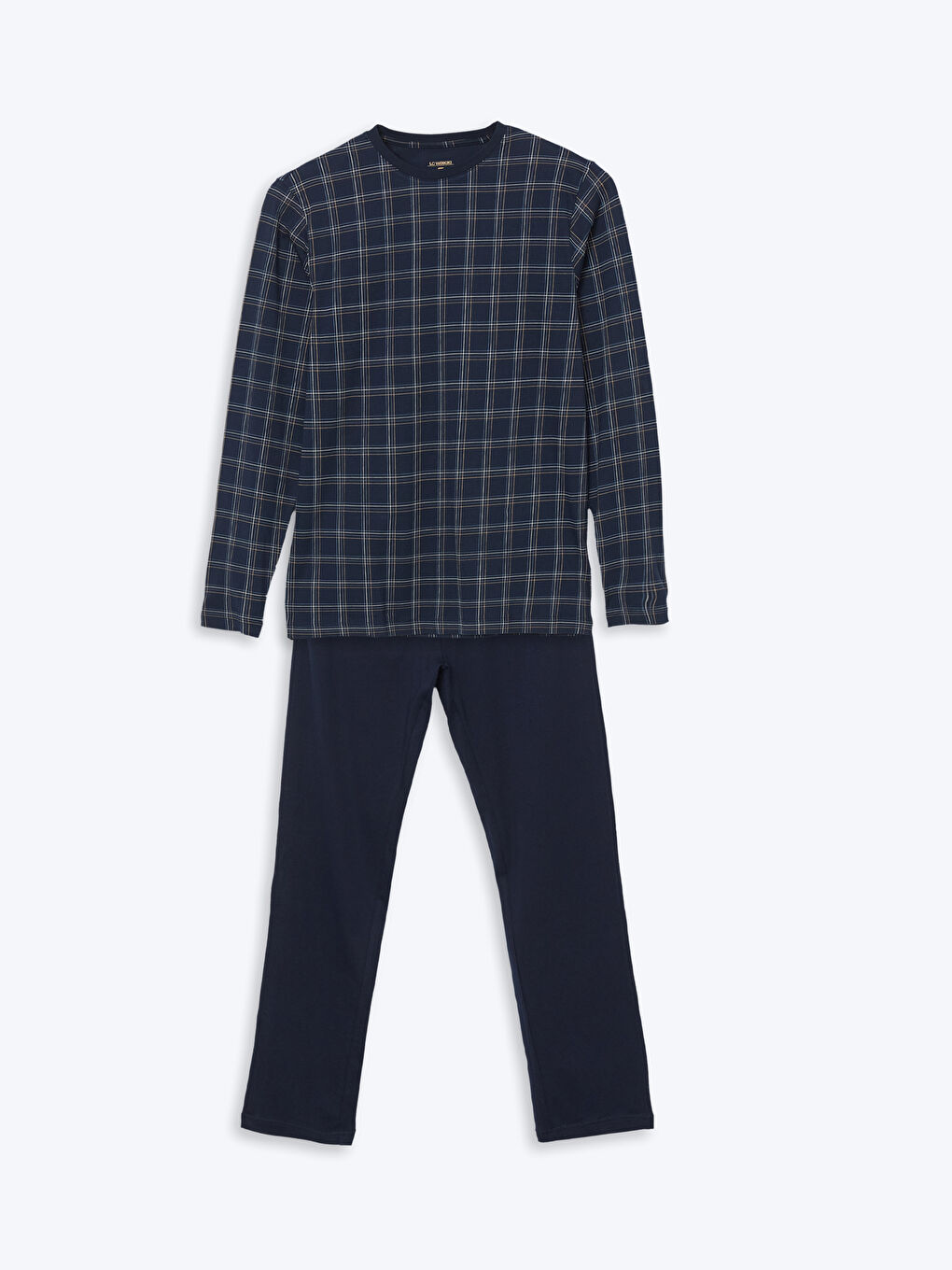 Ensemble de Pyjama Écossais Régulier pour Hommes-4