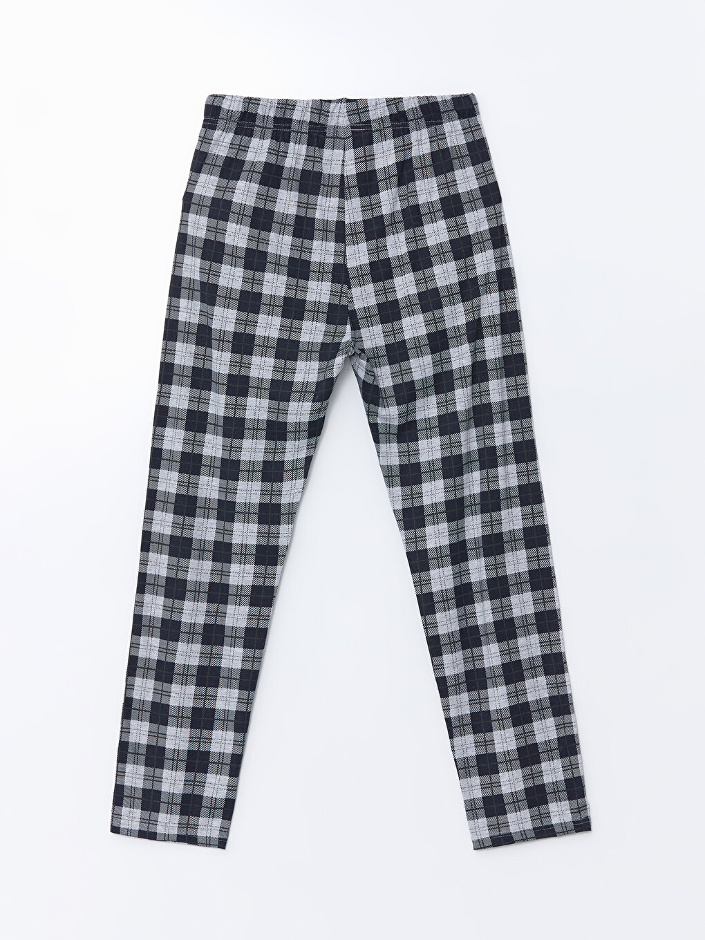 Yeşil Standart Kalıp Ekose Erkek Pijama Alt-1