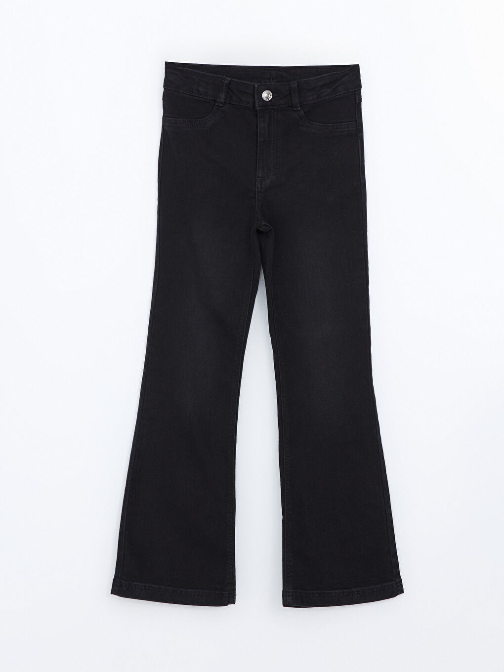 Girl's Jean Trousers with Adjustable Elastic Waist -S50470Z4-326