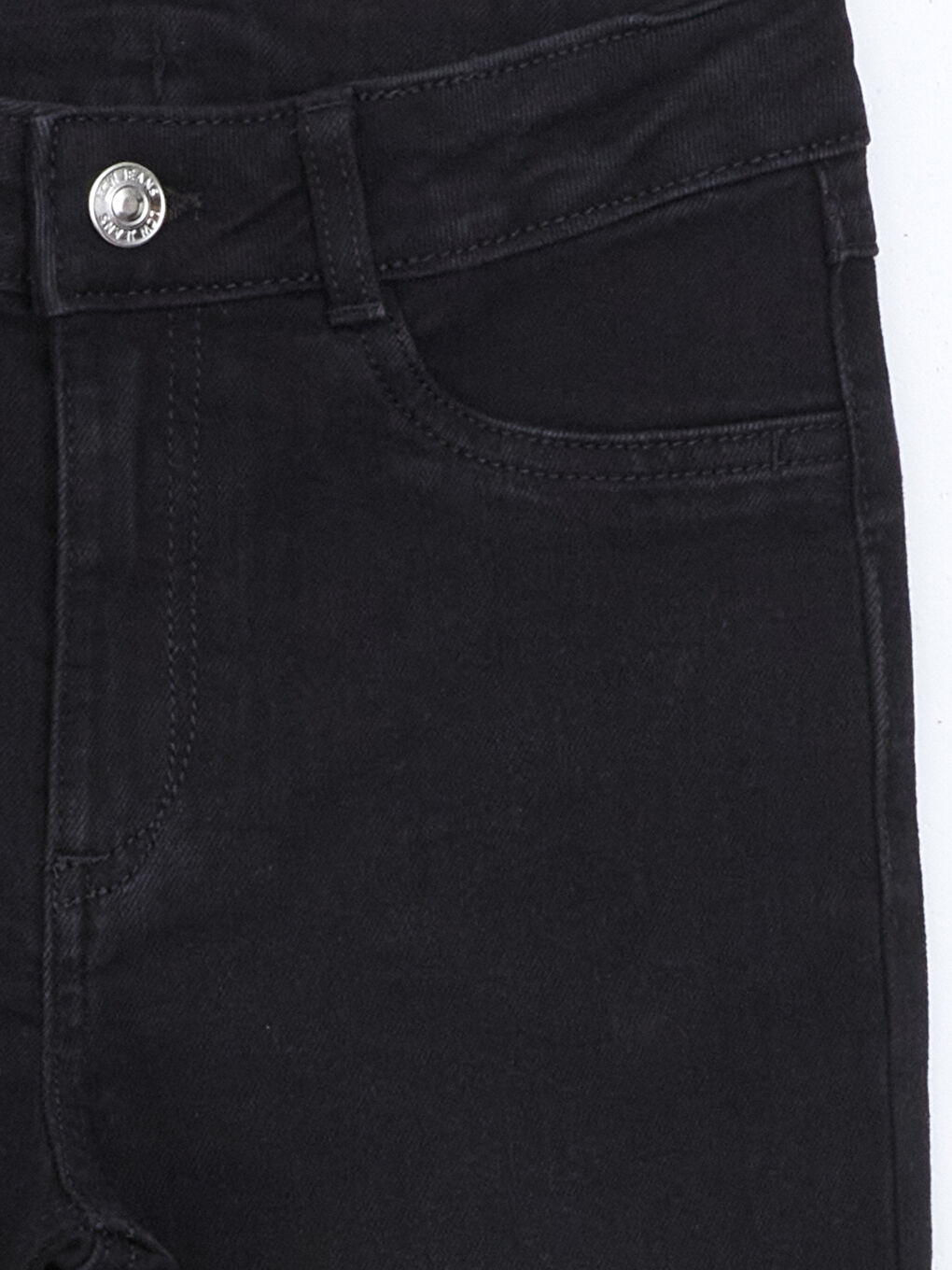 Girl's Jean Trousers with Adjustable Elastic Waist -S50470Z4-326