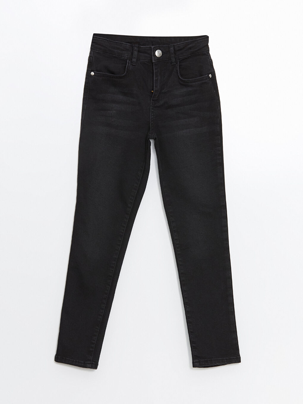 Girl's Jean Trousers with Adjustable Elastic Waist -S50474Z4-326