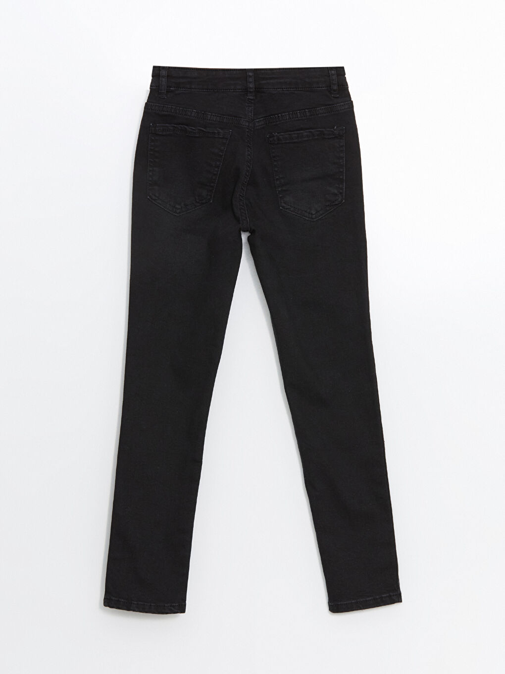 Girl's Jean Trousers with Adjustable Elastic Waist -S50474Z4-326