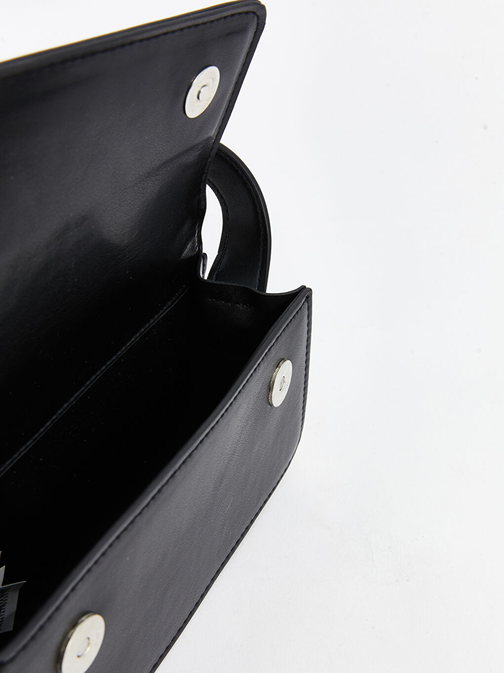 Siyah Ayarlanabilir Askılı Kadın Omuz Çantası-6