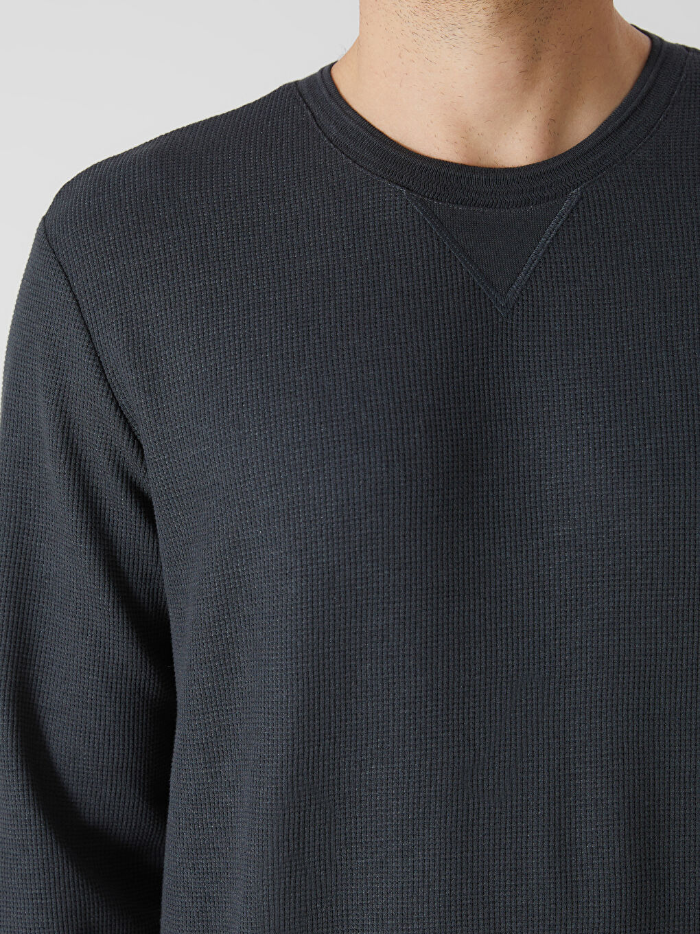 Crew Neck Long Sleeve Men's Sweatshirt -S50533Z8-YM6