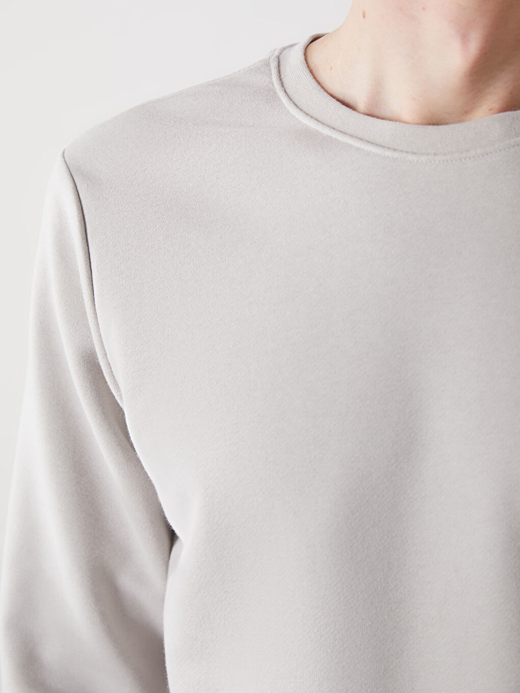 Crew Neck Long Sleeve Men's Sweatshirt -S50539Z8-FMC