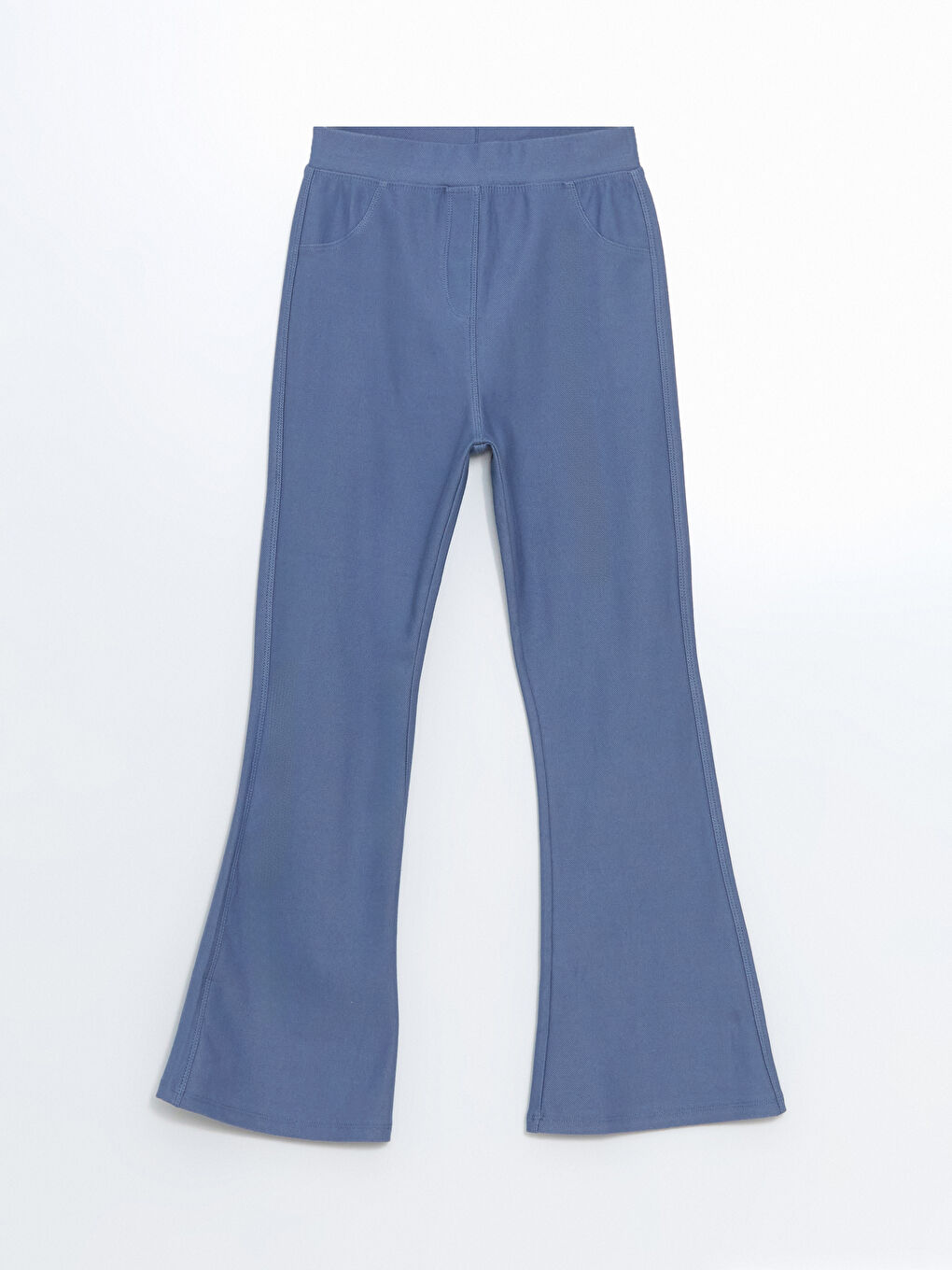 Elasticated Waist Flared Leg Girls' Leggings -S50552Z4-HPN