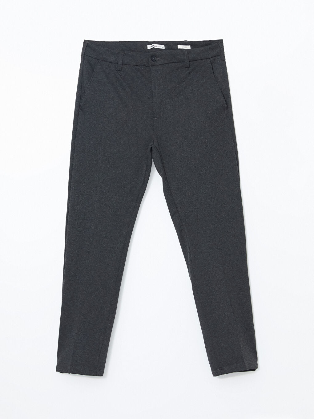 Antrasit Dar Kalıp Erkek Chino Pantolon-4