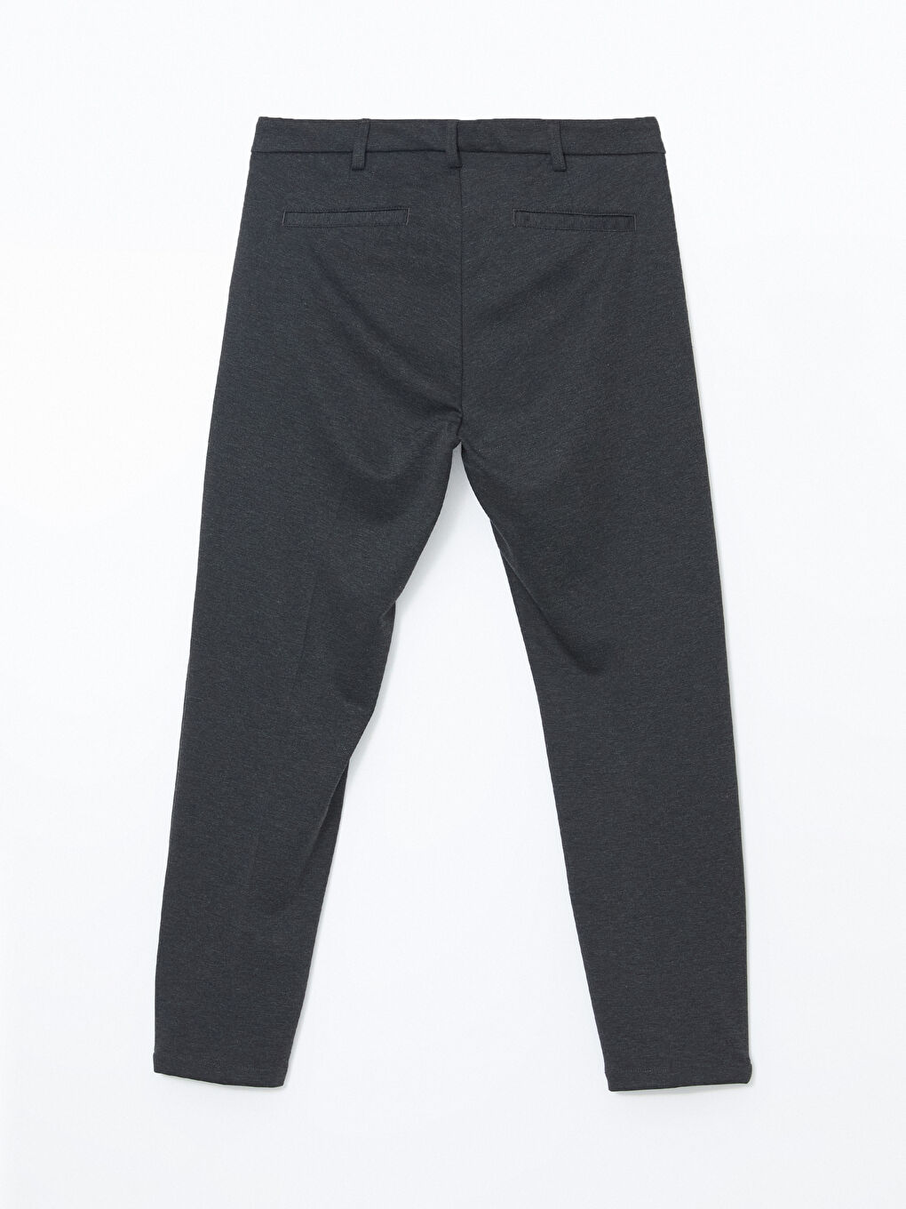 Antrasit Dar Kalıp Erkek Chino Pantolon-5