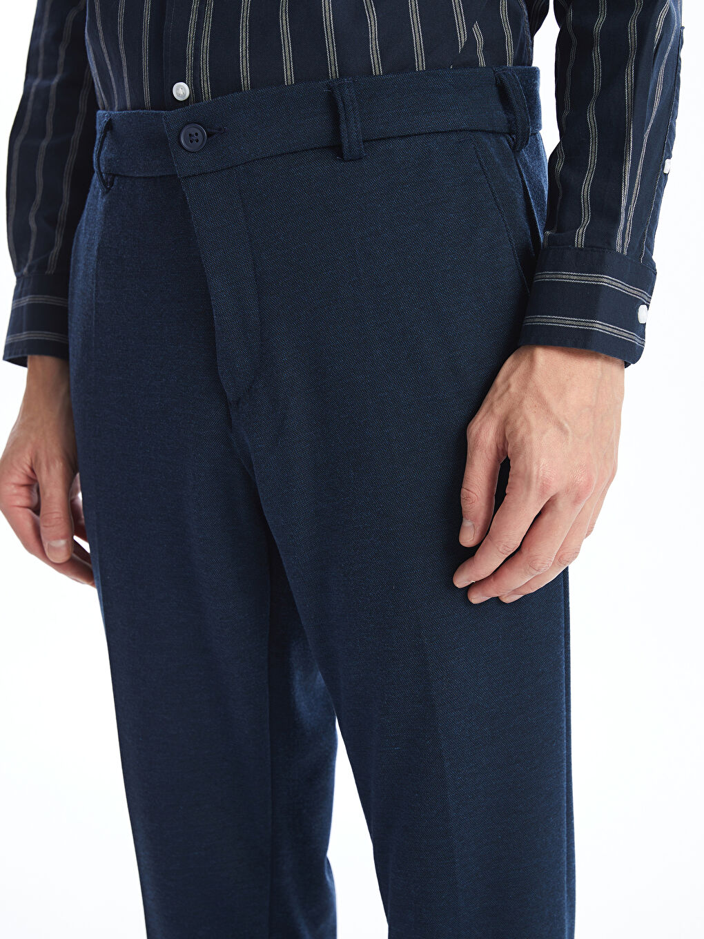Slim fit muške pantalone  -S50560Z8-LAS