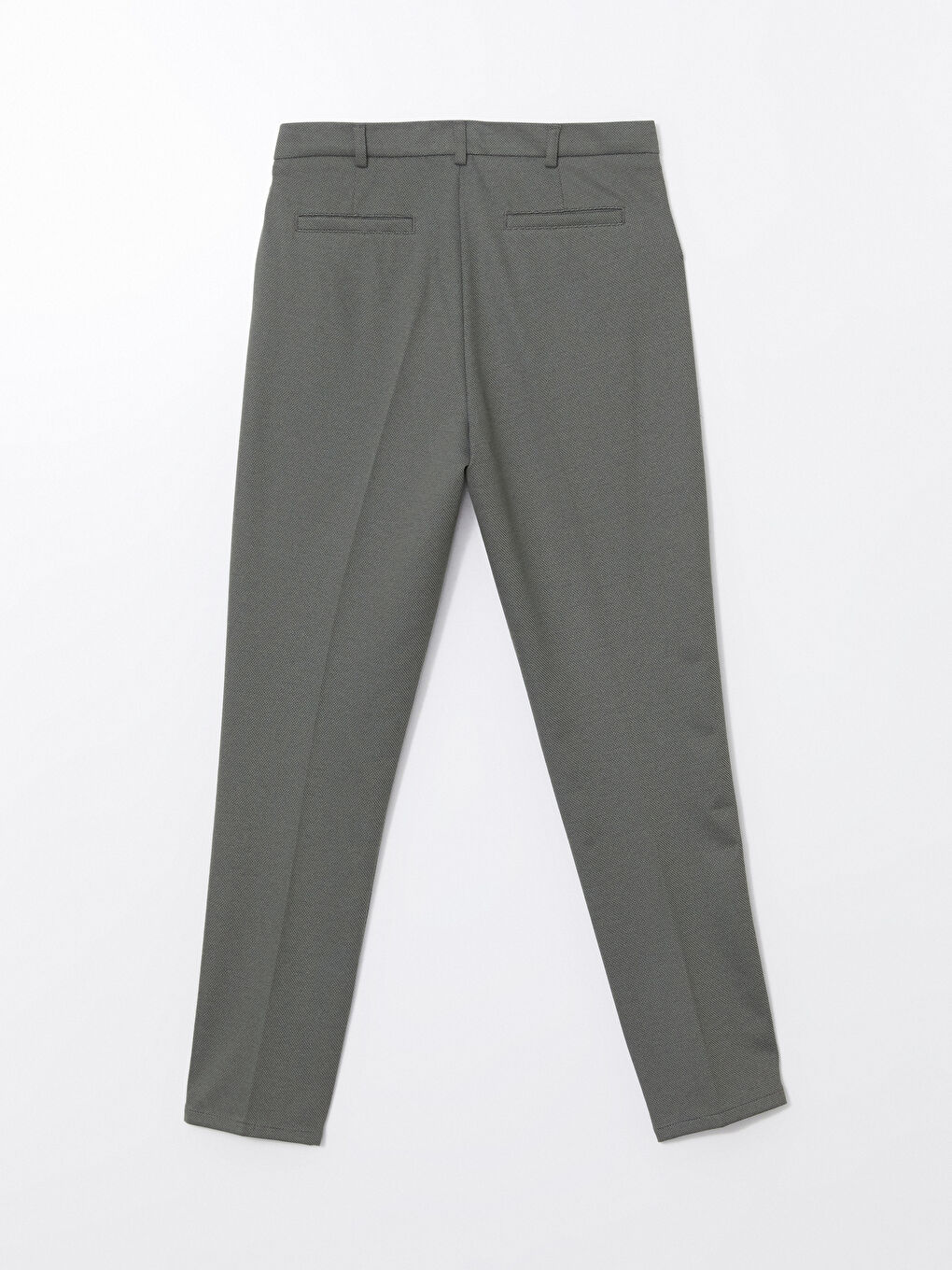 Haki Dar Kalıp Erkek Chino Pantolon-9