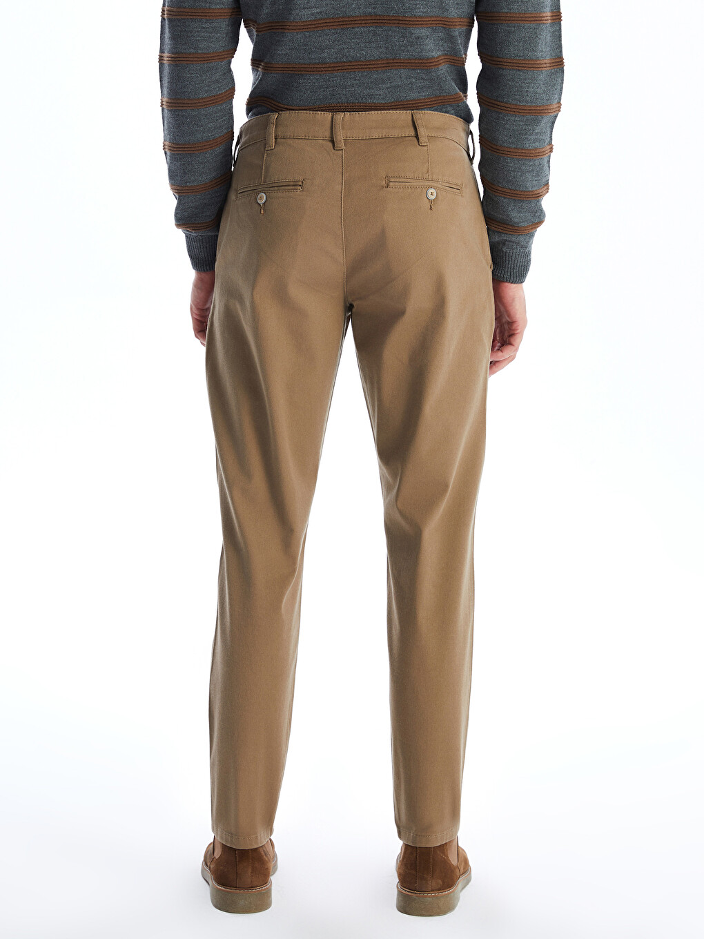 Slim Fit Men's Chino Trousers-3