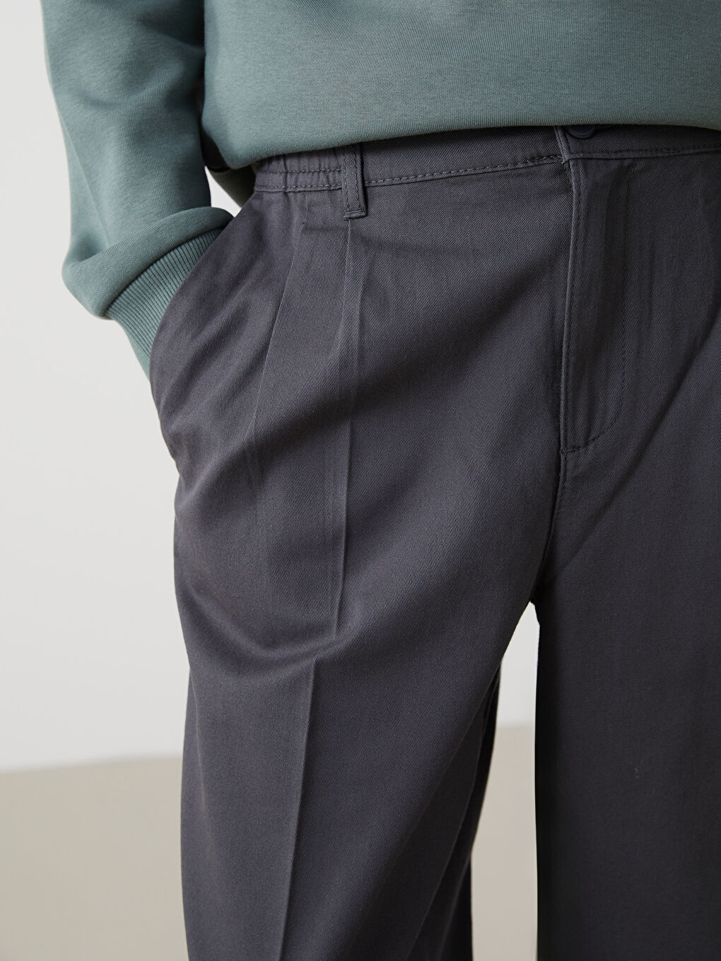 Relaxed Fit Men's Chino Trousers -S50566Z8-JQN