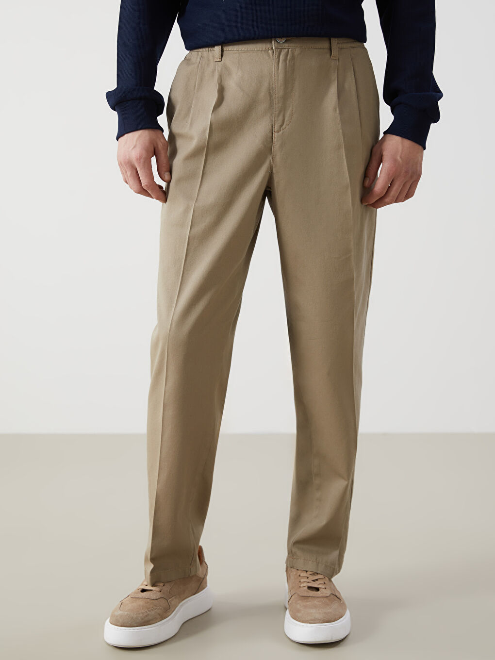 Čino pantalone za muškarce, opuštenog kroja -S50566Z8-YQ5