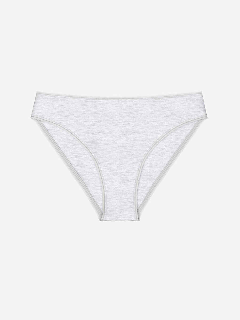 Gri Düz Bikini Külot