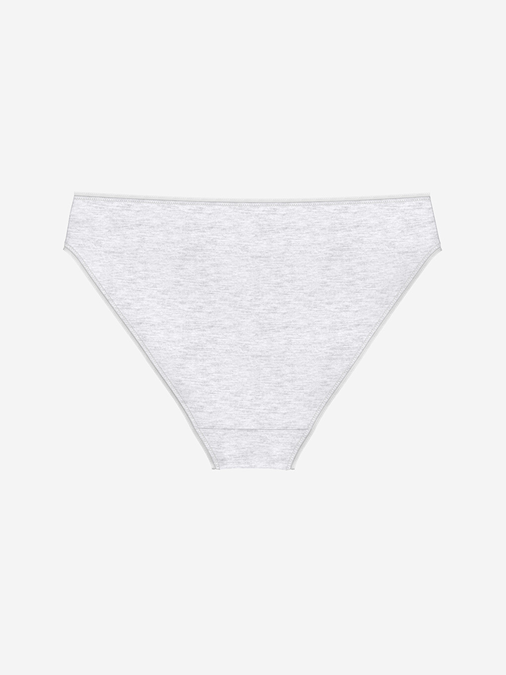 Gri Düz Bikini Külot-1